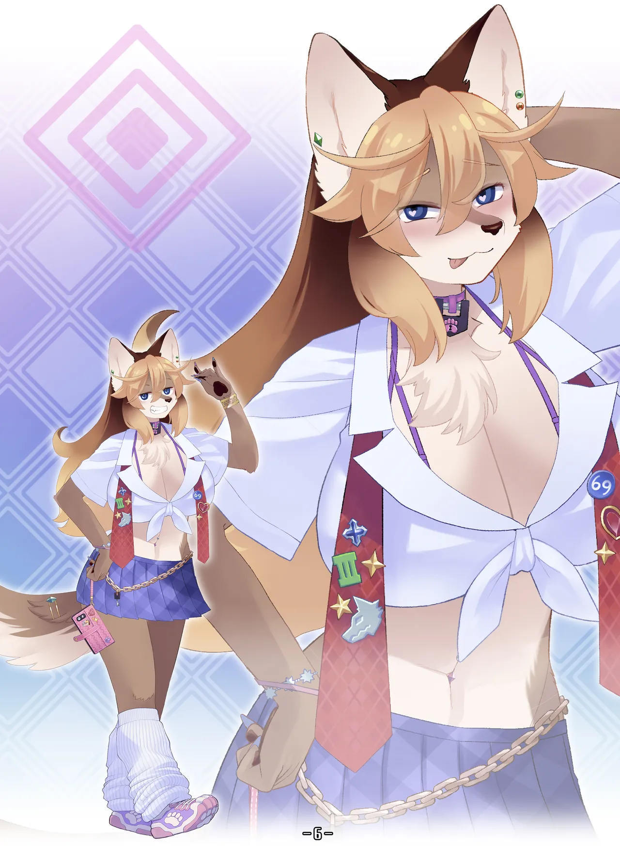 Haruki no Saidai no Teki wa Risei. Settei Shiryou Shuu+ page 5 full