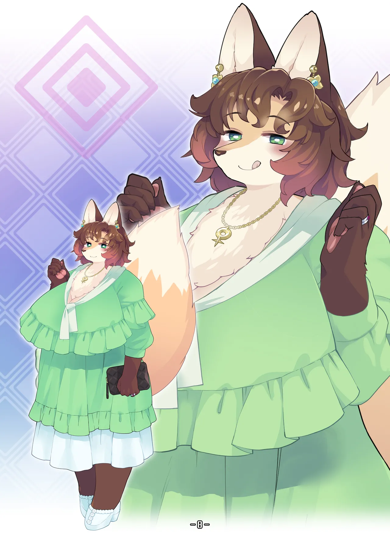 Haruki no Saidai no Teki wa Risei. Settei Shiryou Shuu+ page 7 full