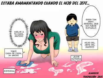 Shachou no Musuko o Azukattara Bonyuu o Suwareta Bakari ka..｜Estaba Amamantando cuando el Hijo del Jefe... cover