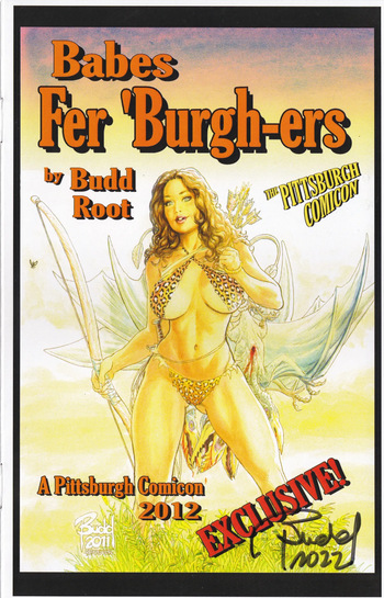 Babes Fer Burgh-ers - The Pittsburgh Comicon 2012 cover