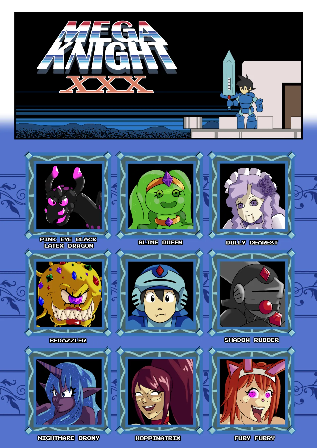 COMMISSION: Mega Knight XXX page 2 full