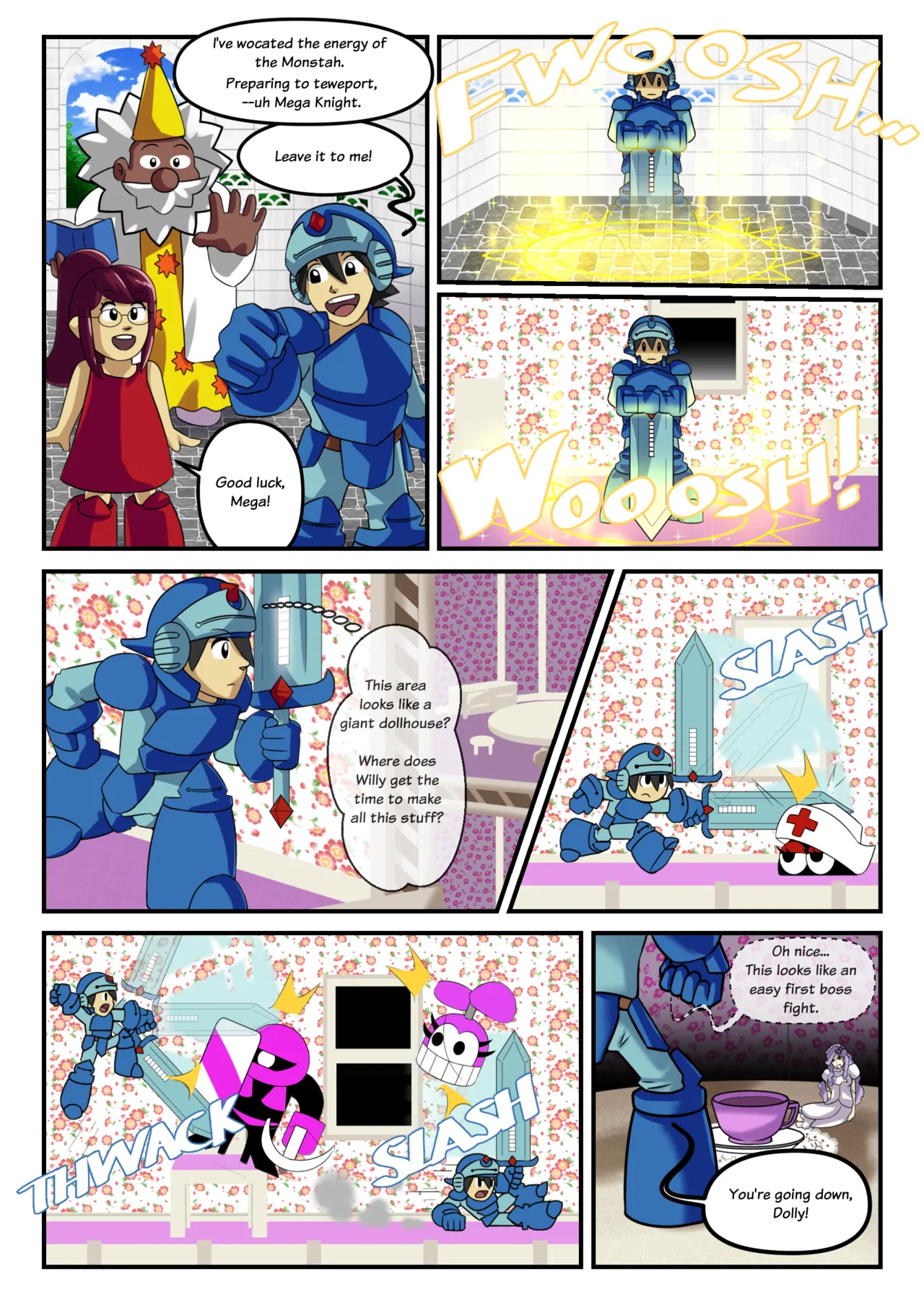 COMMISSION: Mega Knight XXX page 5 full