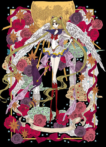 sailor moon art compilation cover