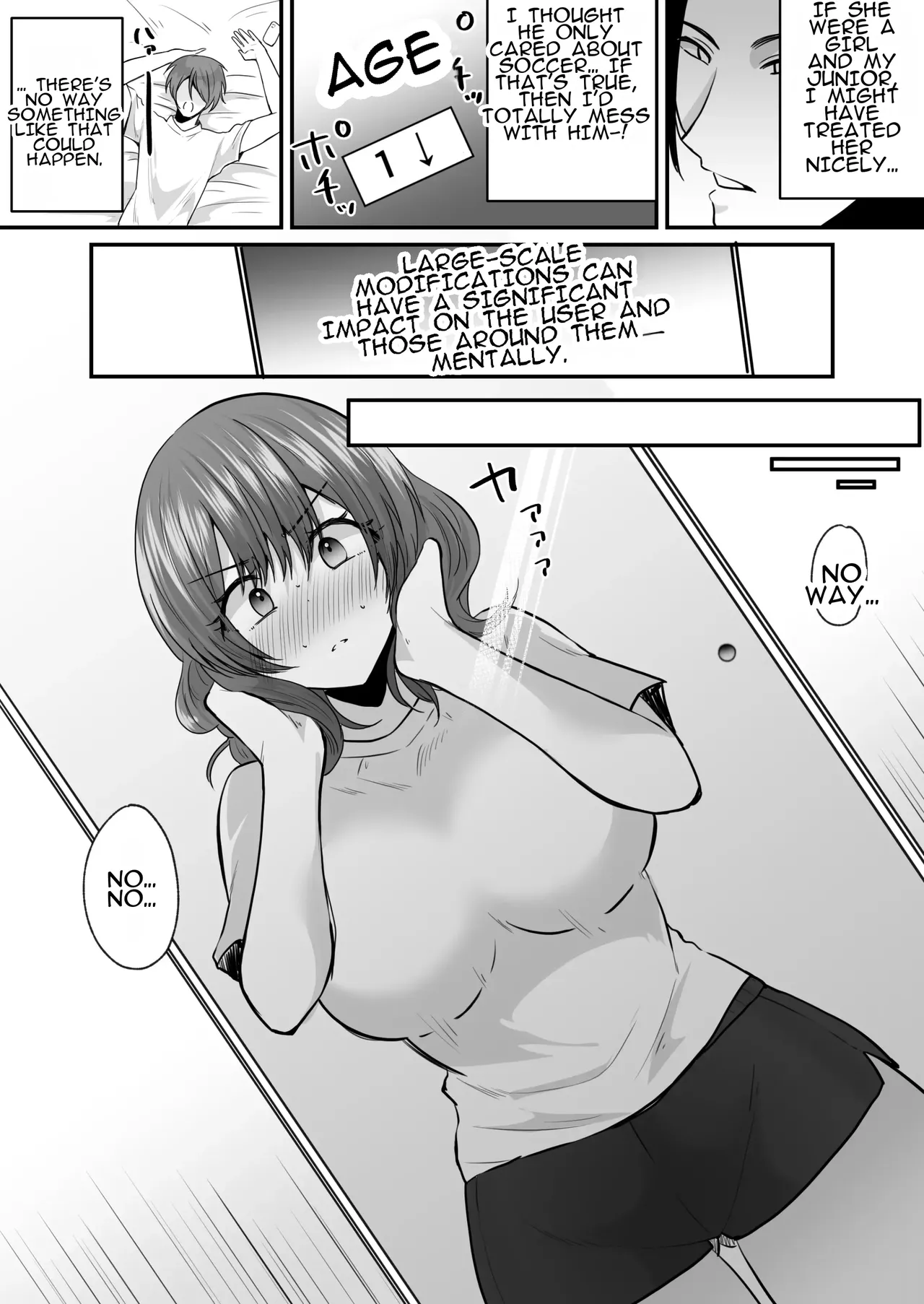Sekkaku Onna ni Natta kara Aitsu o Baka ni shitakatta... Sore dake no Hazu datta noni! | Since I'd finally become a woman, I wanted to make fun of him... That was all I was supposed to do! page 5 full