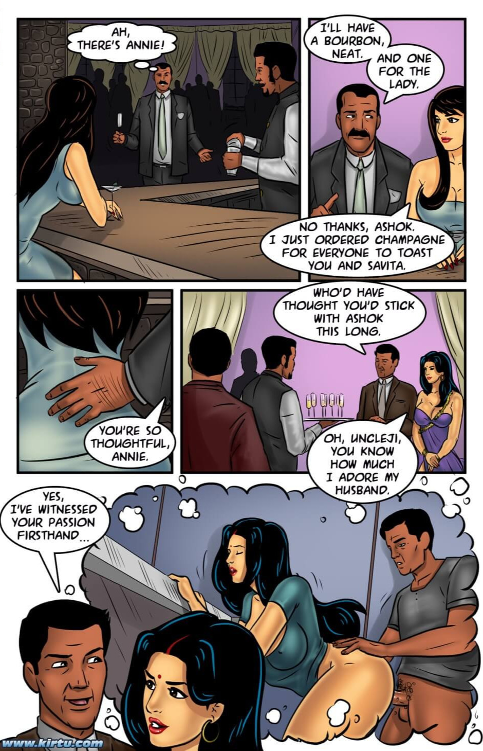 Savita Bhabhi Episode 62 The Anniversary Party page 4 full