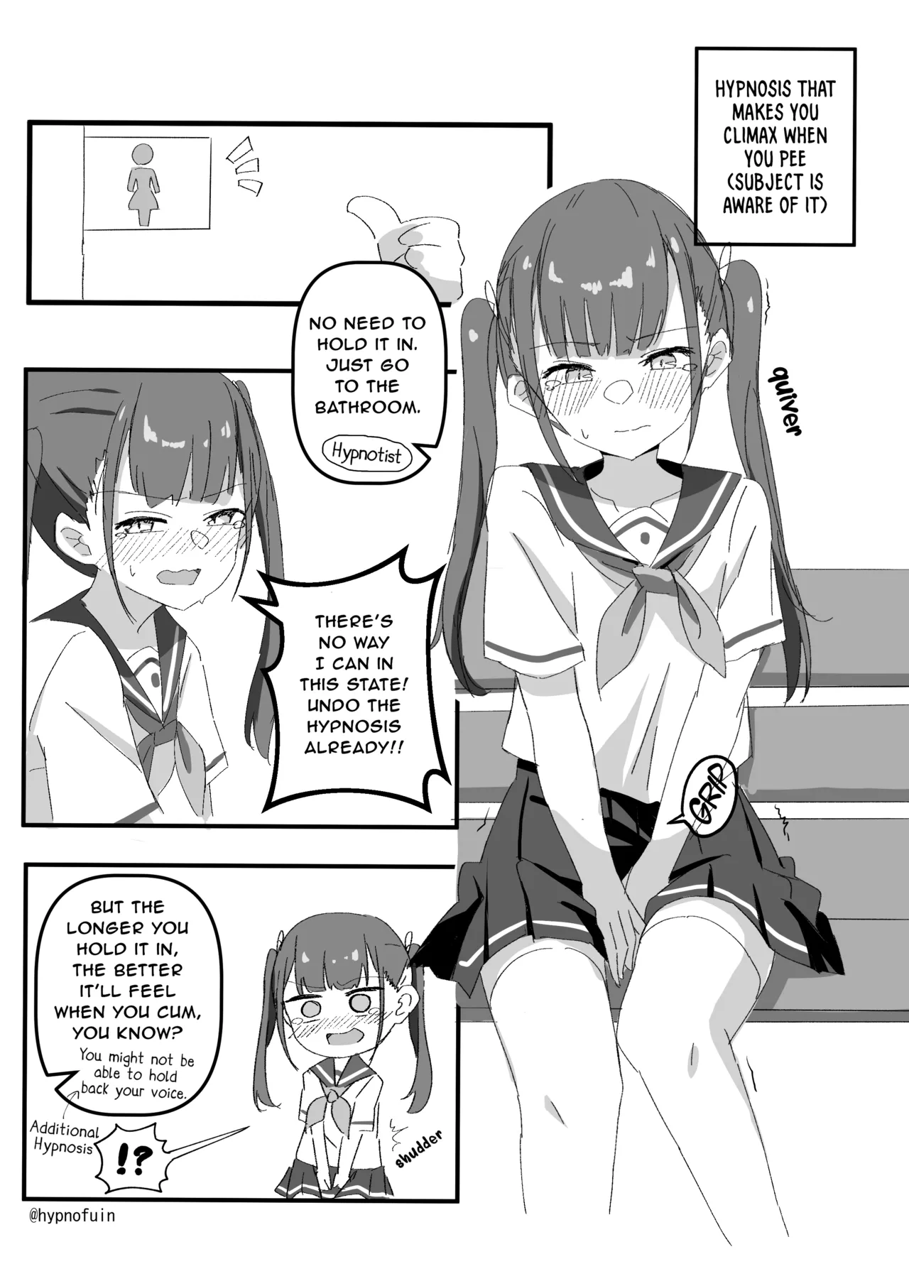 Aru Imi Oshigama Saimin | In a Sense, a ‘Holding-it-in’ Hypnosis page 1 full