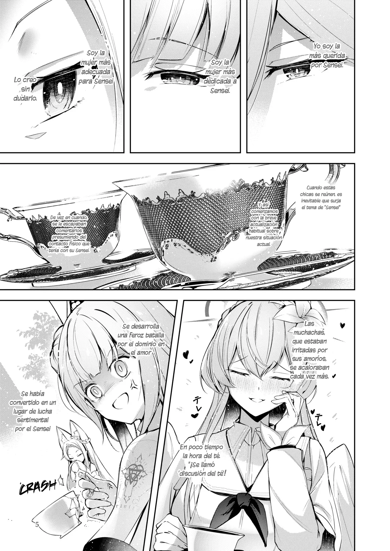 Watashi ga Ichiban Sensei ni Aisareteiru n desu kedo????? | Yo soy la Favorita de Sensei, ¿verdad????? page 4 full