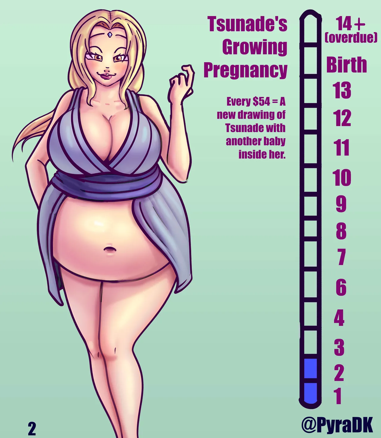 Tsunade Growing Pregnancy page 2 full