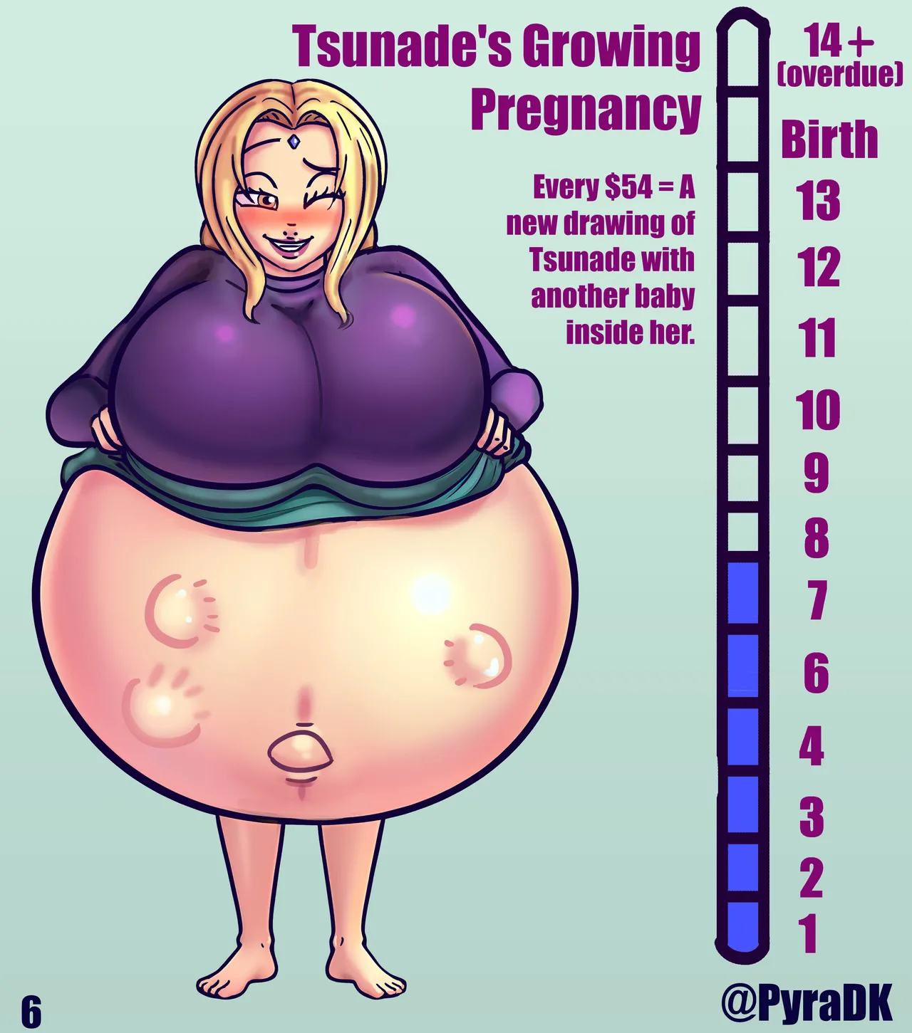 Tsunade Growing Pregnancy page 6 full