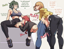 Maki Zenin x Kugisaki Nobara x Makima Futanari