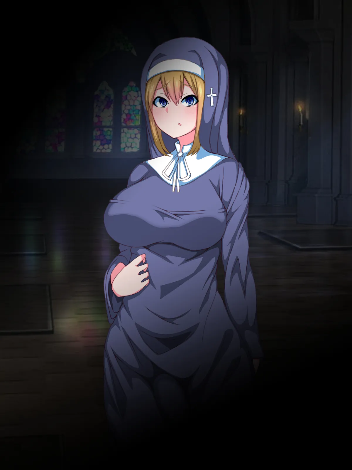 There's No Way This Futanari Nun Will Lose to the Pleasures of Immoral Ejaculation! page 6 full