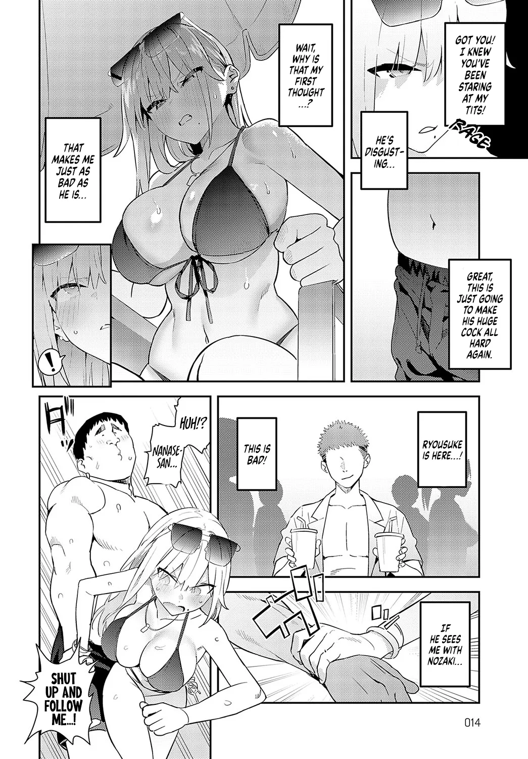 Bijyo to Yajyuu 3rd ~Gyaru to Kimoota~ | The Beauty and The Beast ~The Gyaru and The Disgusting Otaku~ 3rd page 4 full