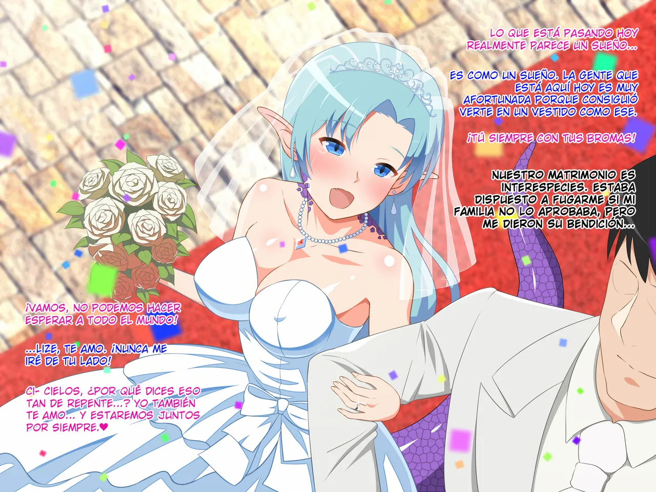 LamiaYome! Kyonyuu Lamia to Shinkon Ichaicha Kozukuri Seikatsu page 2 full