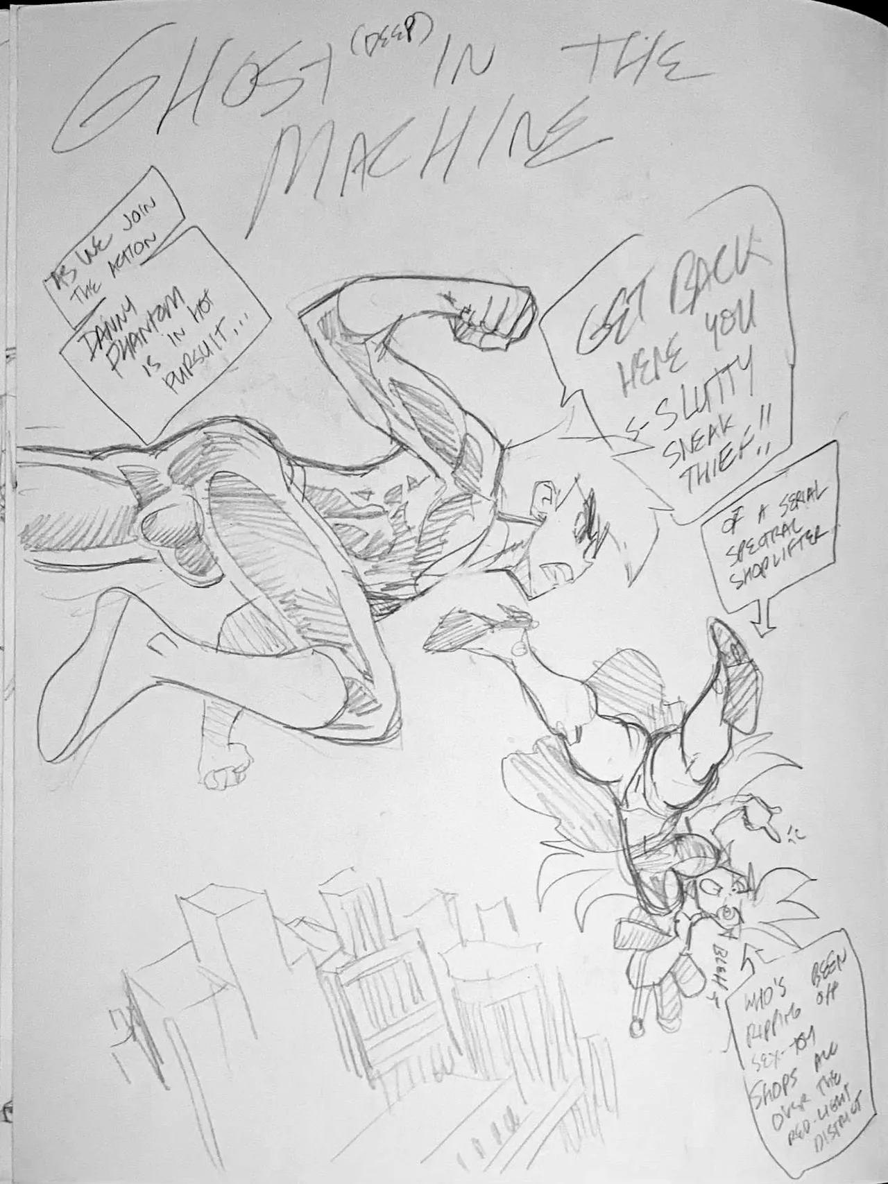 Booty Doc Goof-Off: Ghost  in the Machine page 1 full