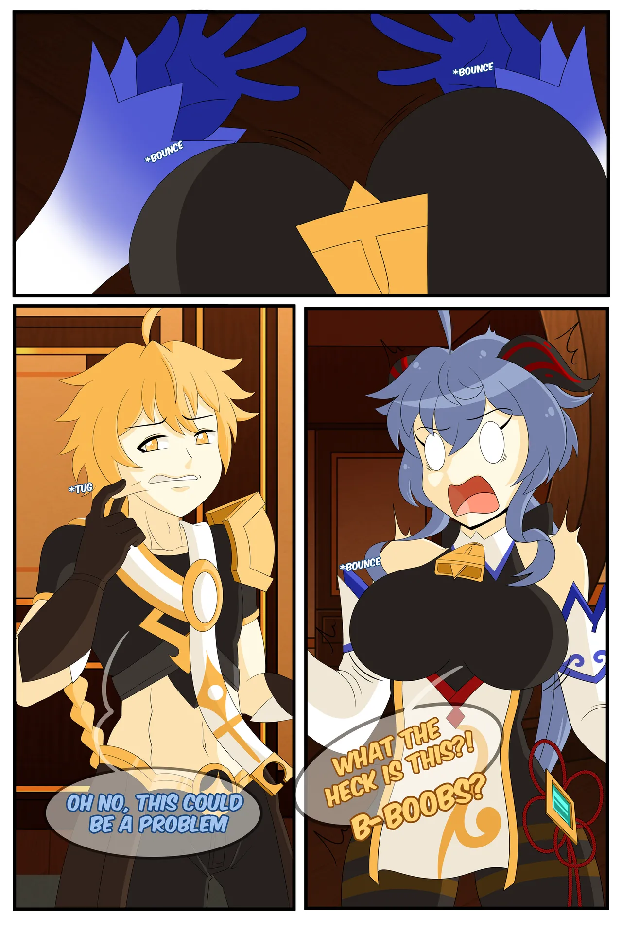 Trading visions with Ganyu! page 10 full