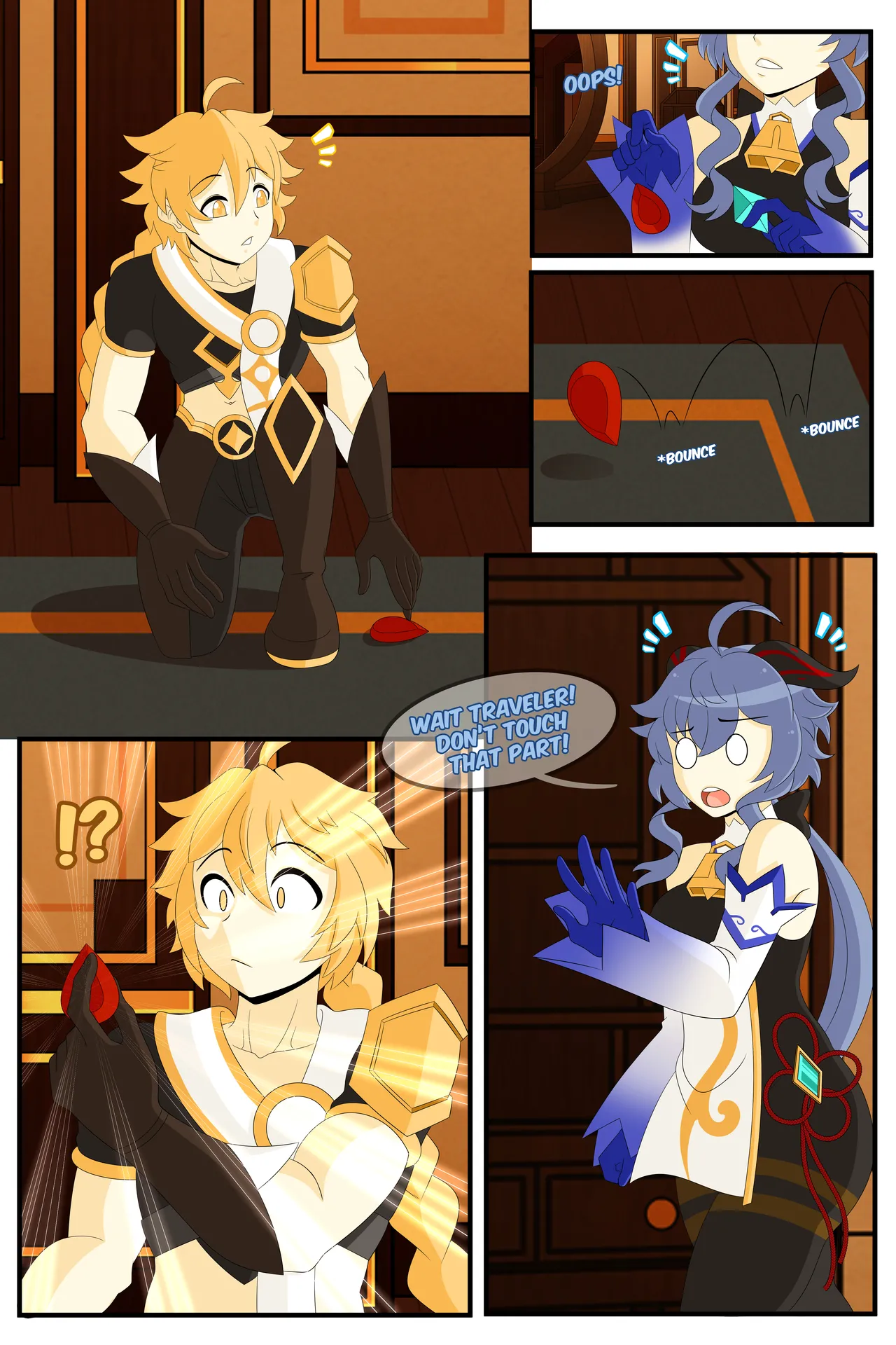 Trading visions with Ganyu! page 8 full