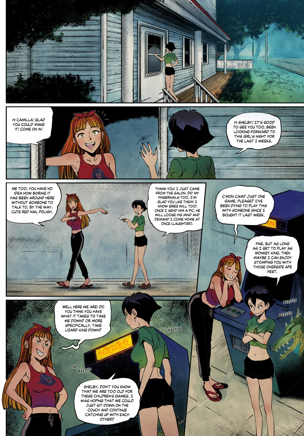 Monster Destroyer page 1 full