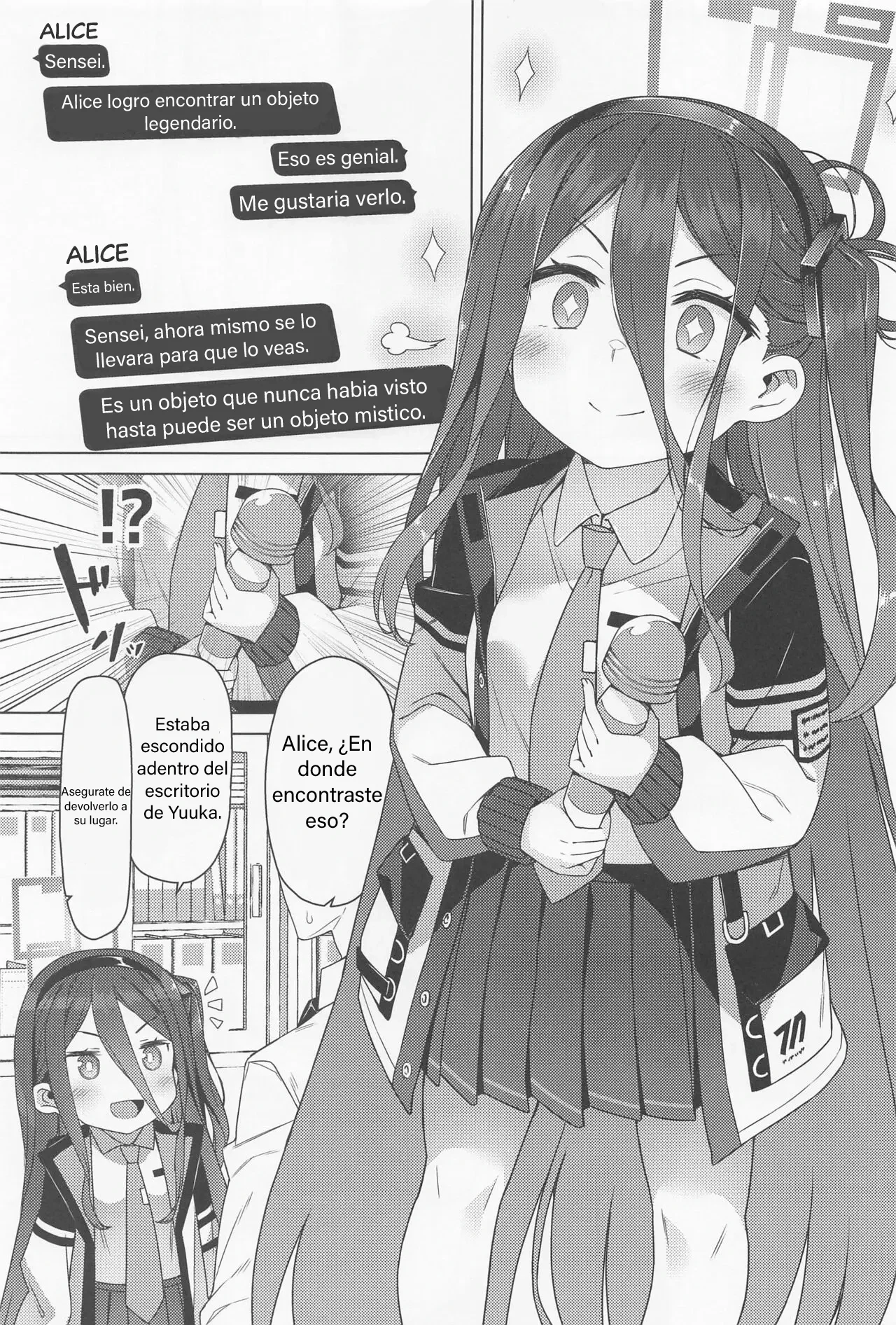 Alice wa Densetsu no Soubi o Te ni Ireta. | Alice Encuentra Un Objeto Legendario. page 2 full