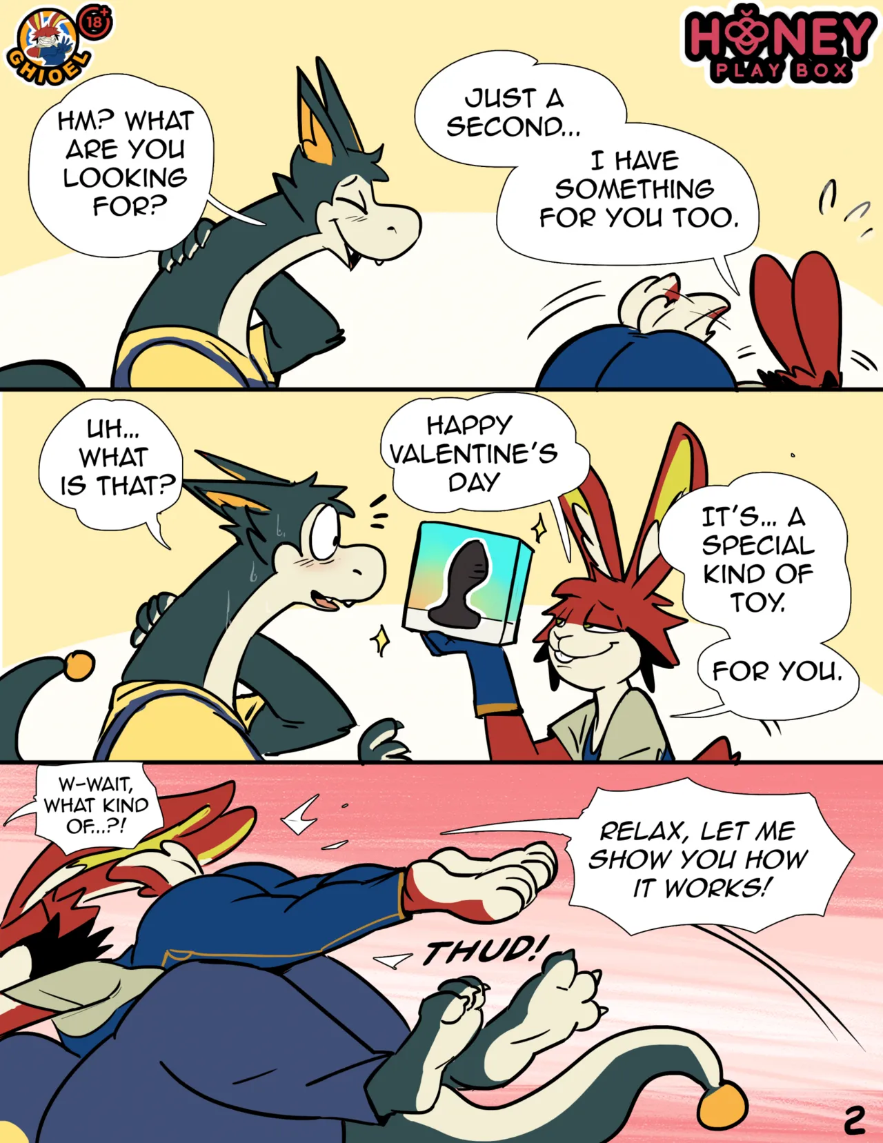 AMANDA X CANOS Valentine’s Special page 2 full