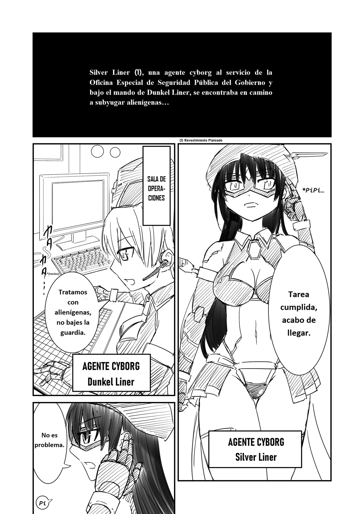 SILVER RAINA Battle 1 page 1 full