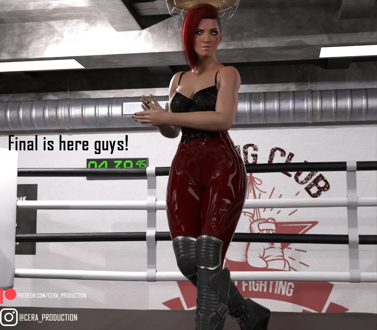 Finally LADY D Vs PHARAH page 1 full