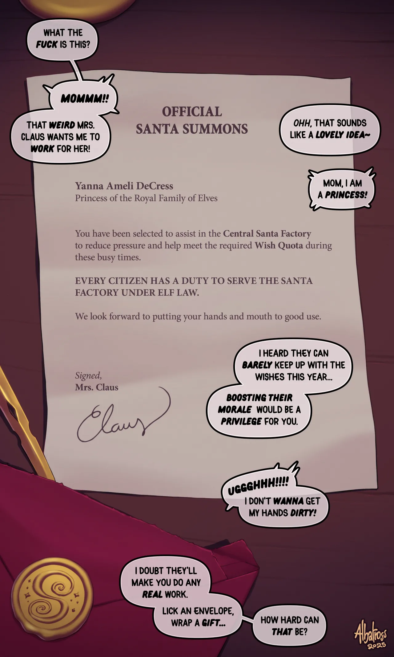 Package Princess page 1 full