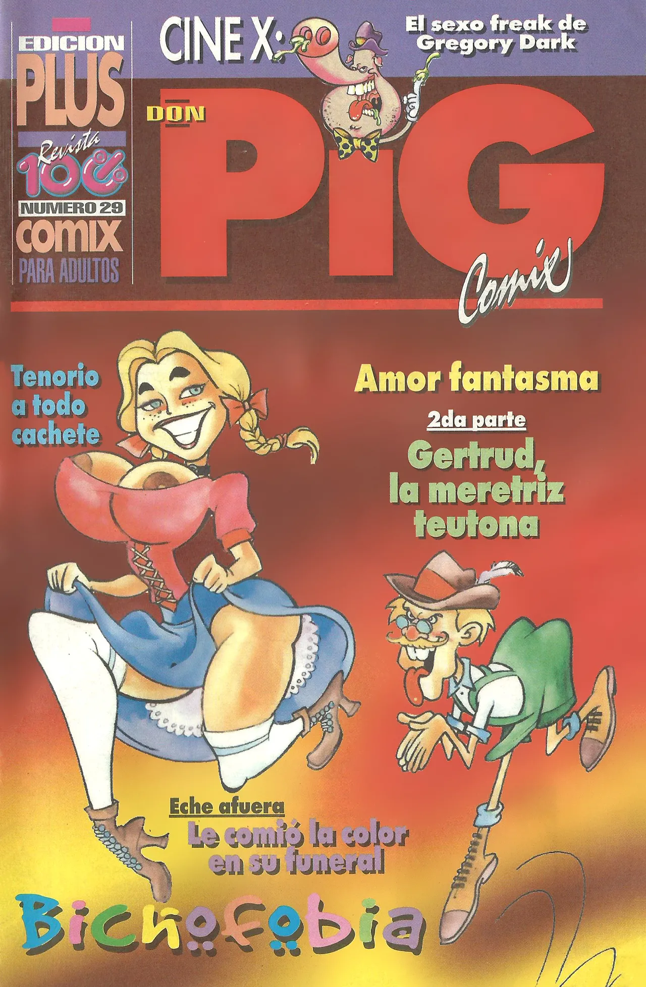 DON PIG COMIX  - 29 suplemento de la Revista 100% page 1 full