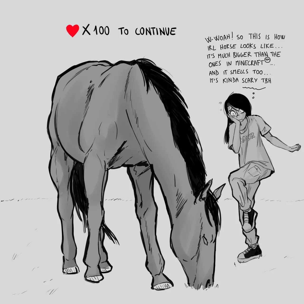 Gamer Girl Weeb vs Reality page 1 full