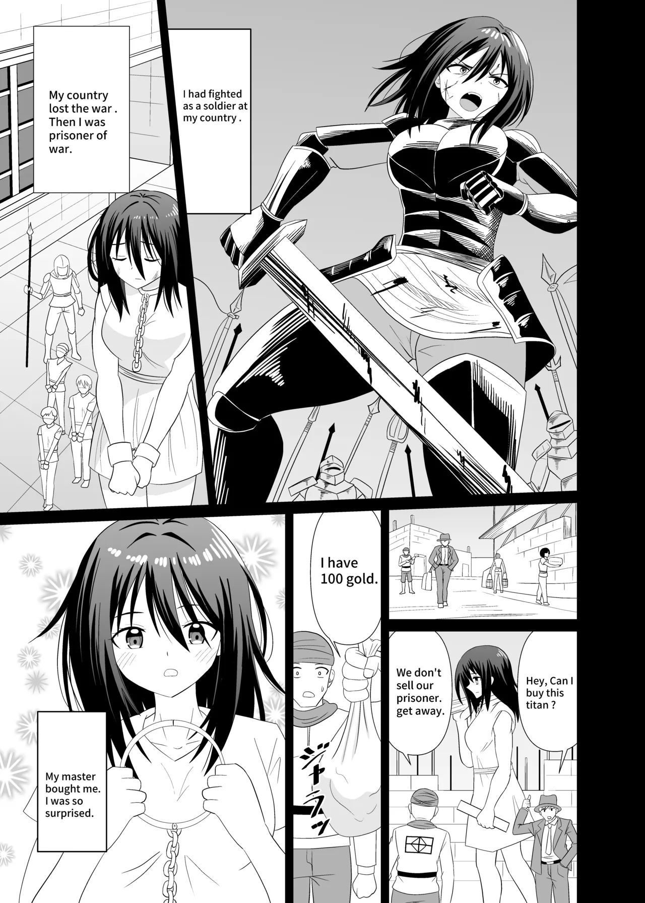 8 Meters Maid Tramples Her Master page 4 full