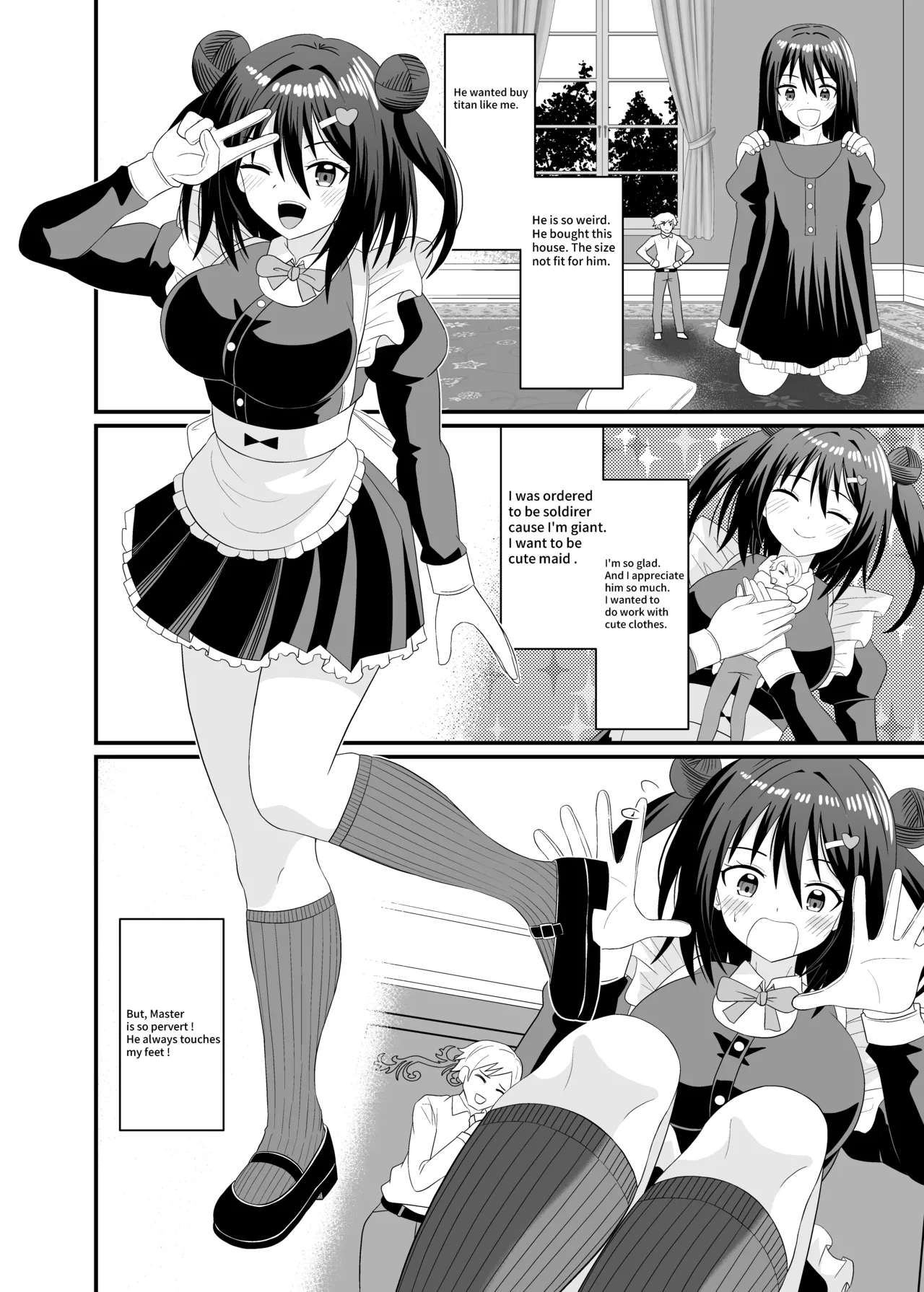 8 Meters Maid Tramples Her Master page 5 full