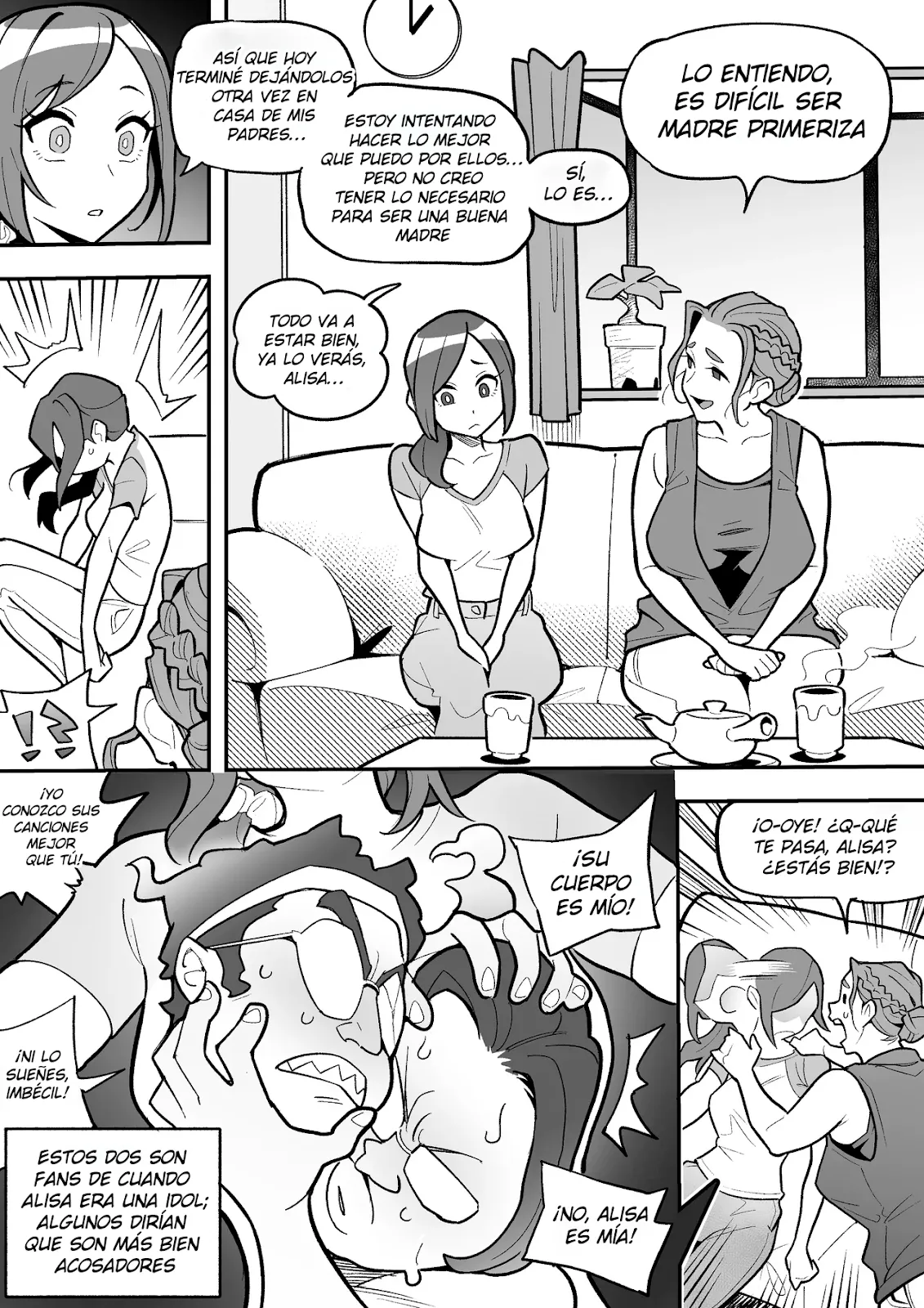 Hyoui — Juego Lésbico Familiar page 1 full