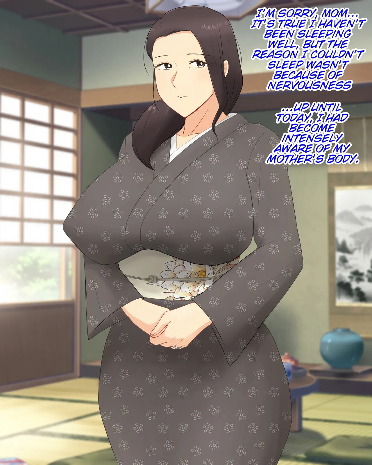 I ended up having constant breeding sex with my busty, virtous mother due to the village's customs. page 10 full