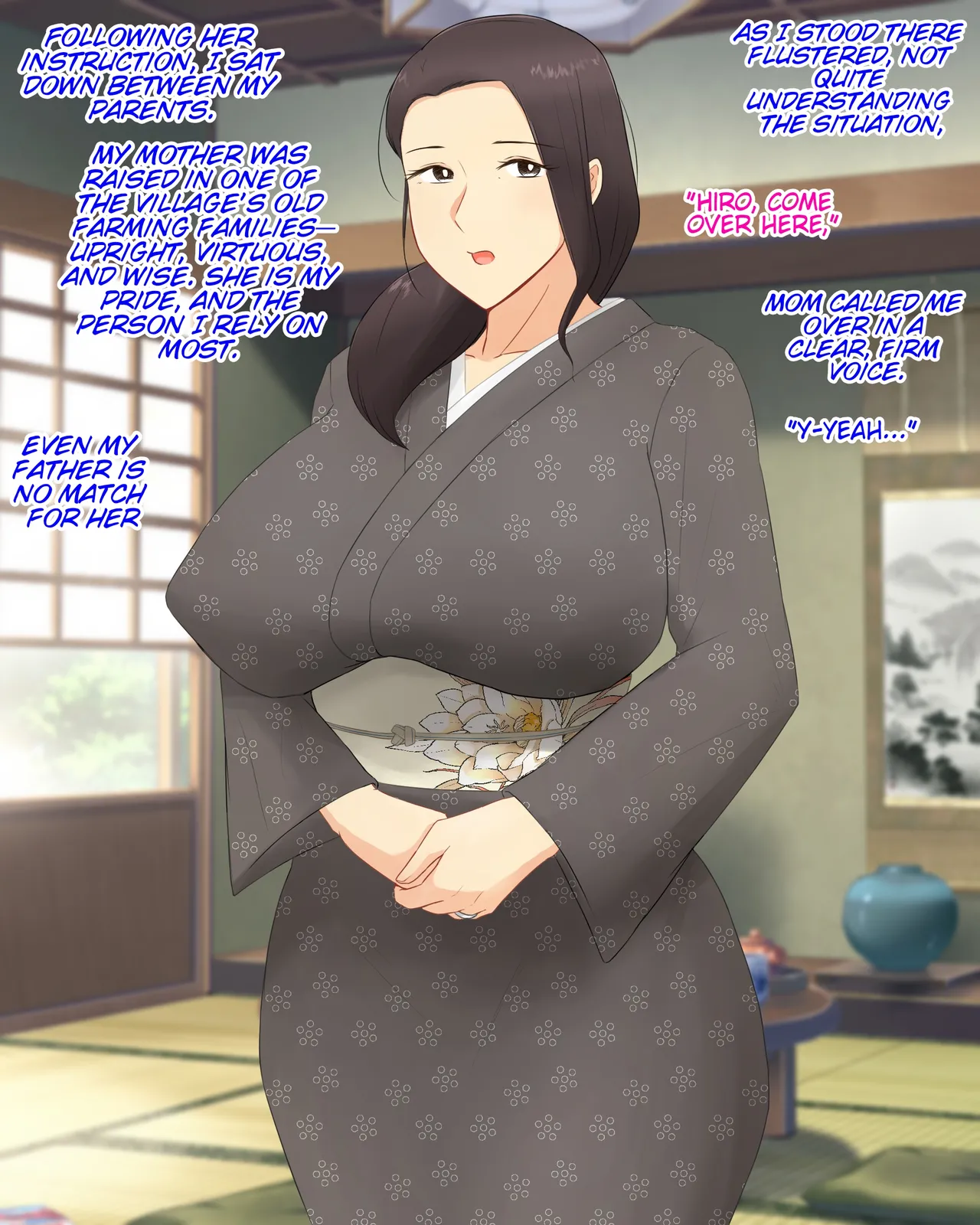 I ended up having constant breeding sex with my busty, virtous mother due to the village's customs. page 3 full