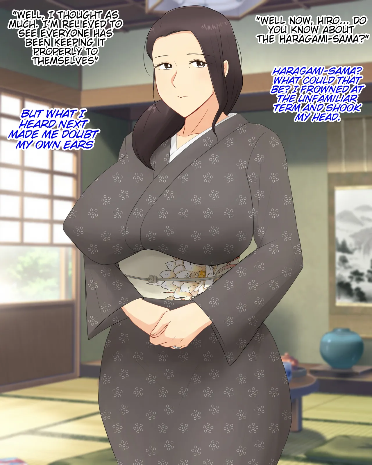 I ended up having constant breeding sex with my busty, virtous mother due to the village's customs. page 4 full