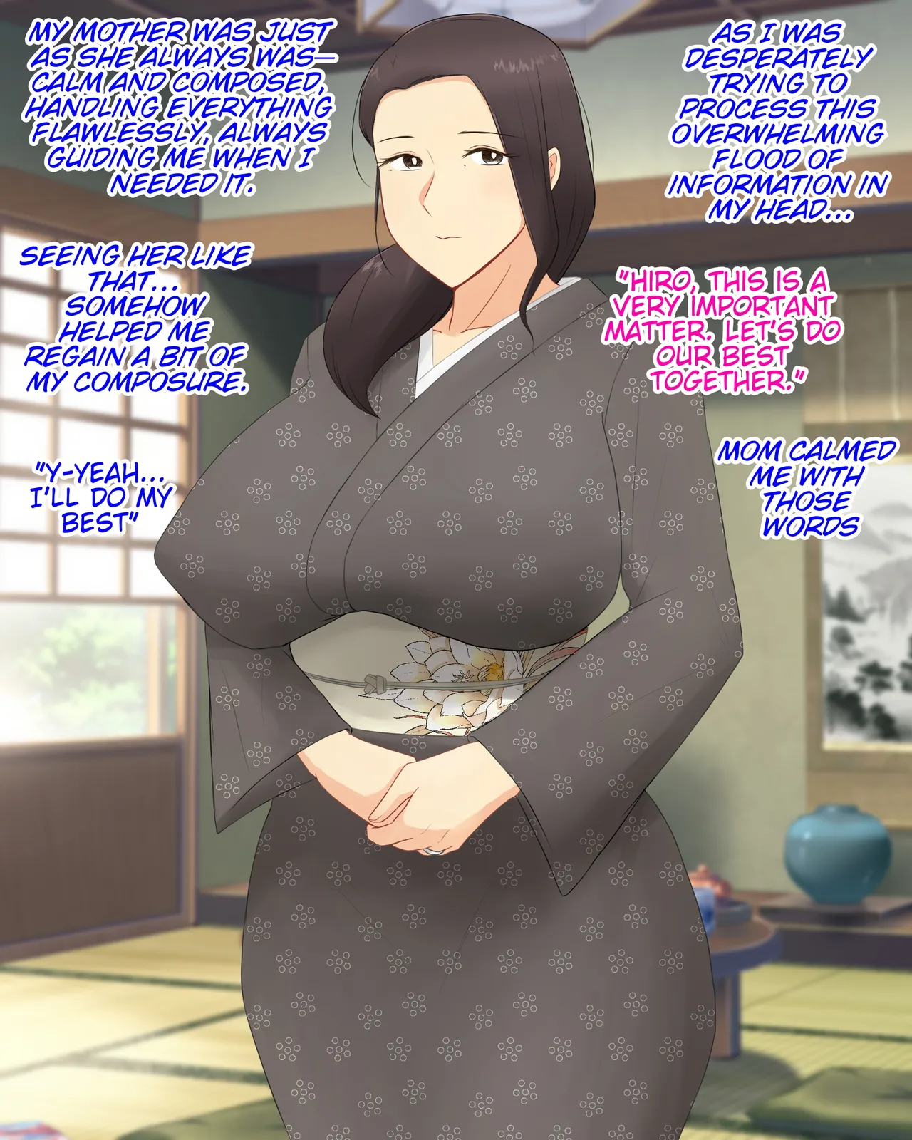 I ended up having constant breeding sex with my busty, virtous mother due to the village's customs. page 7 full