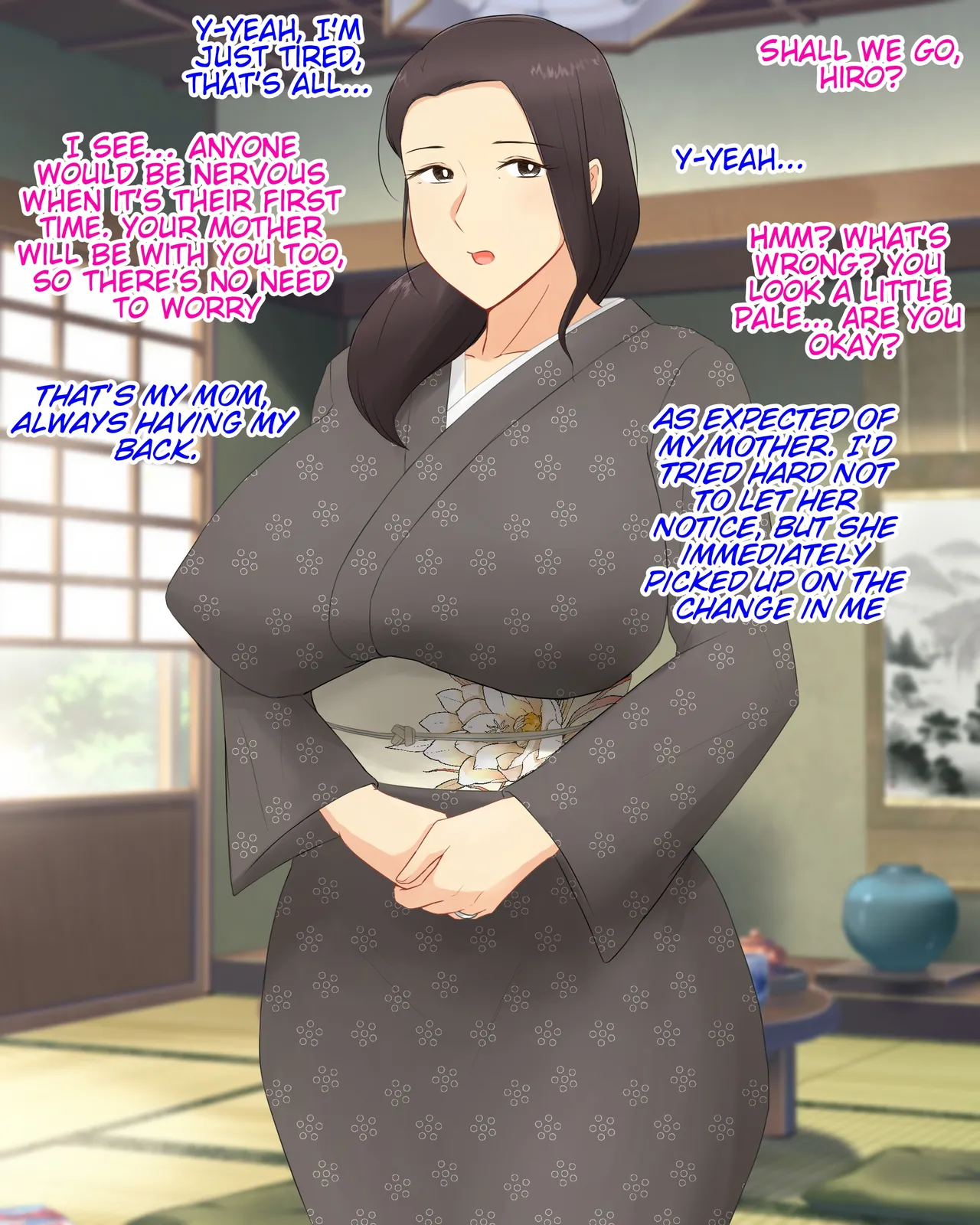 I ended up having constant breeding sex with my busty, virtous mother due to the village's customs. page 9 full