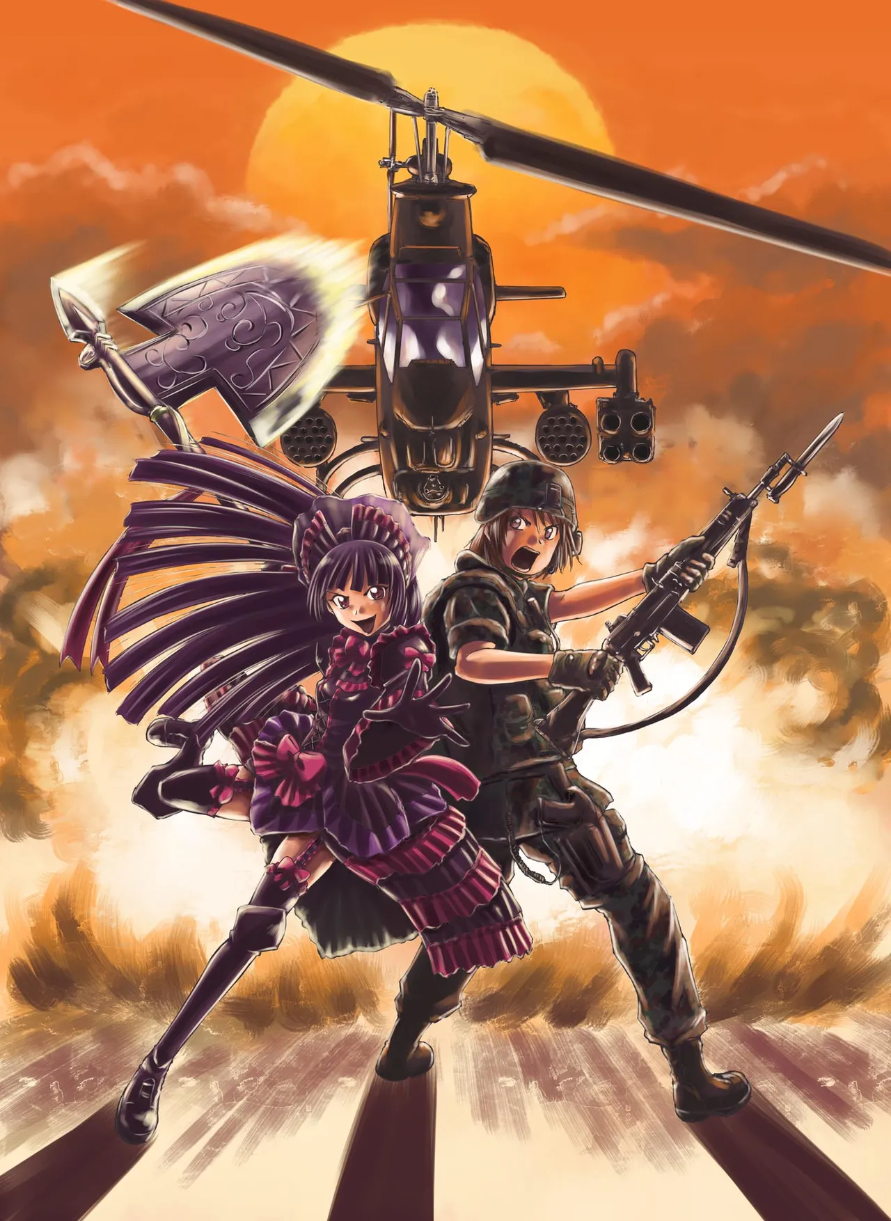 GATE - Jietai Kare No Chi Nite, Kaku Tatakeri - Pixiv Arts page 2 full