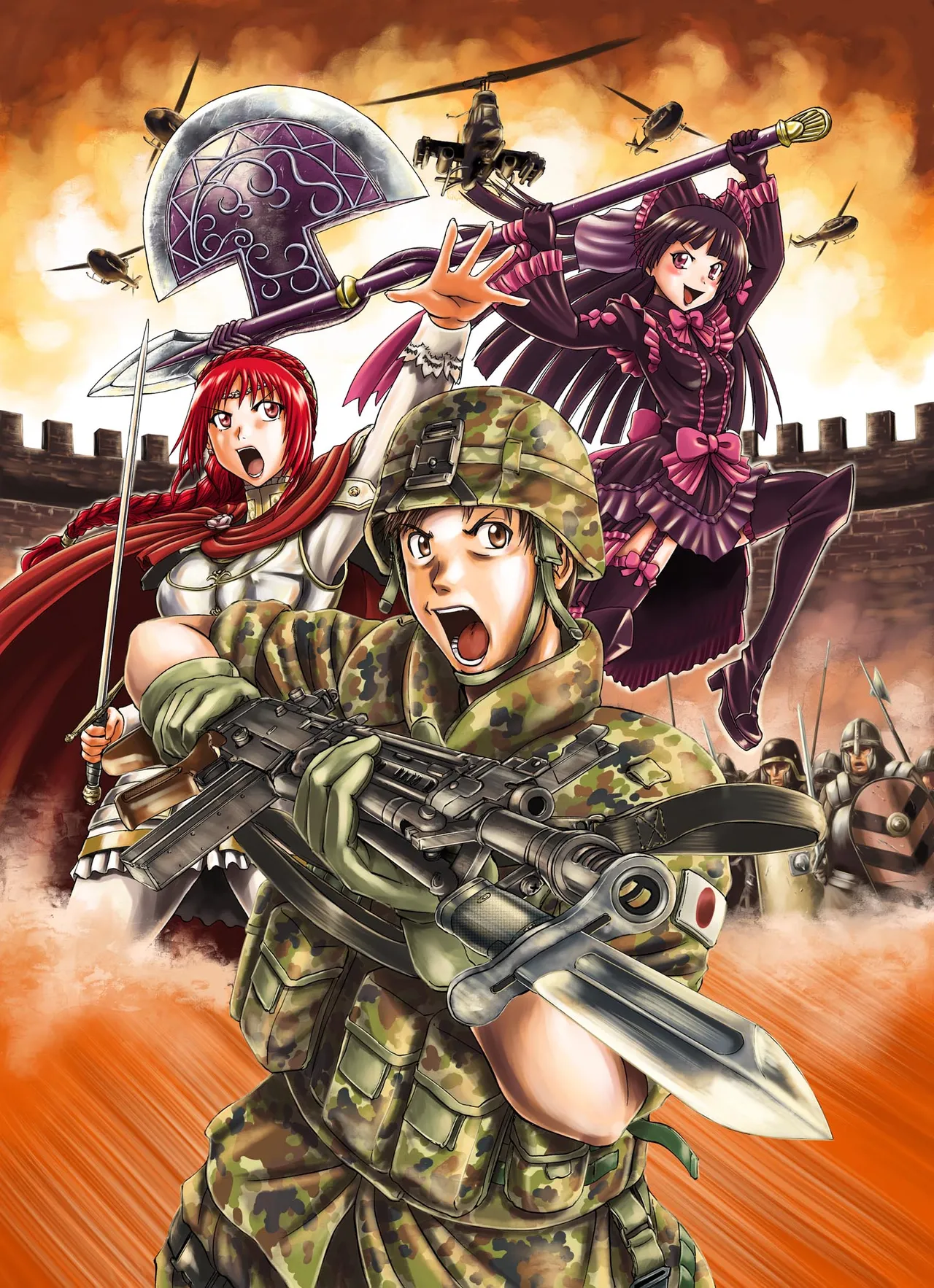 GATE - Jietai Kare No Chi Nite, Kaku Tatakeri - Pixiv Arts page 6 full