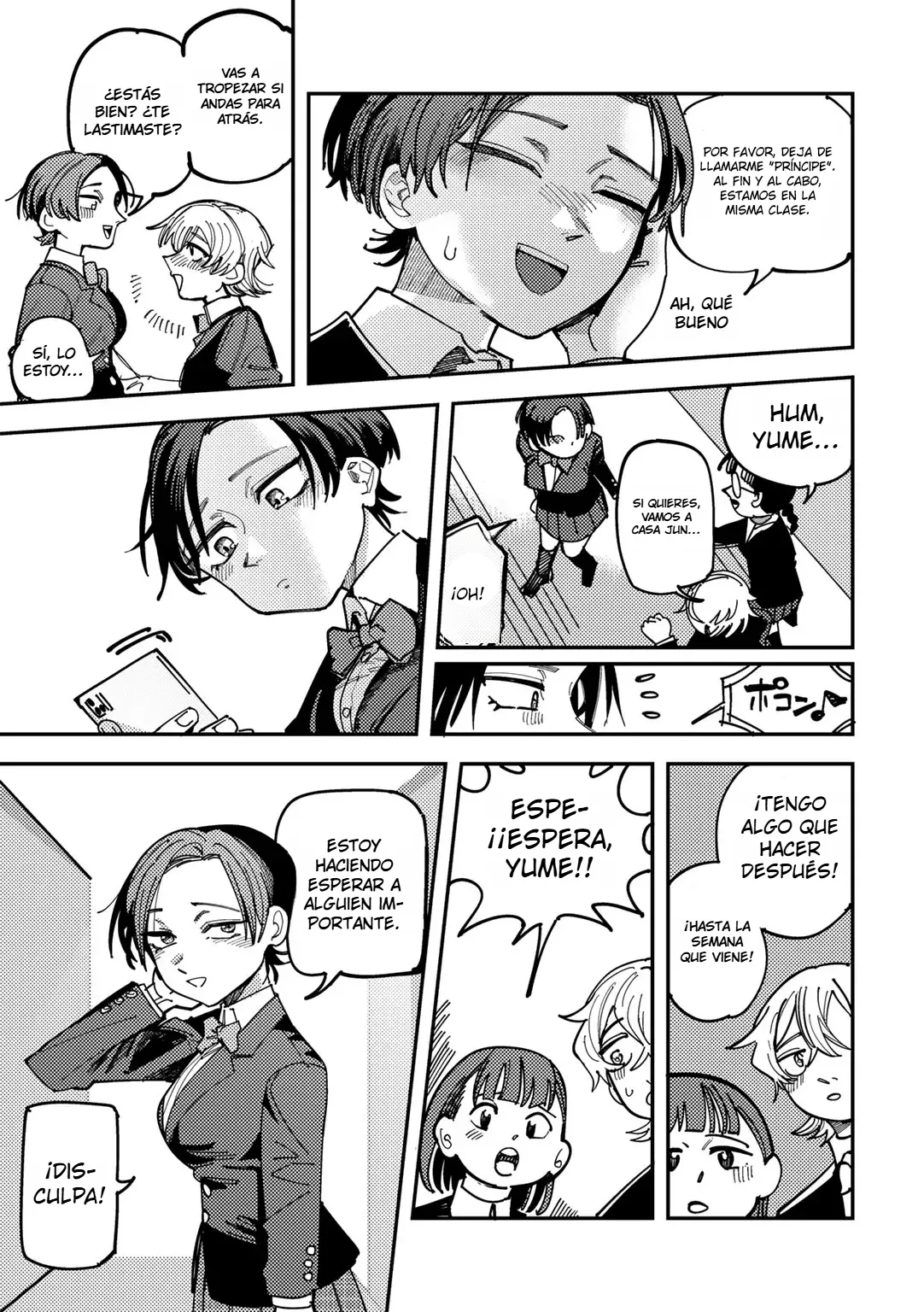 Ano Ko wa Minna no Ouji-sama!｜¡Esa Chica es el Príncipe de Todos! page 4 full