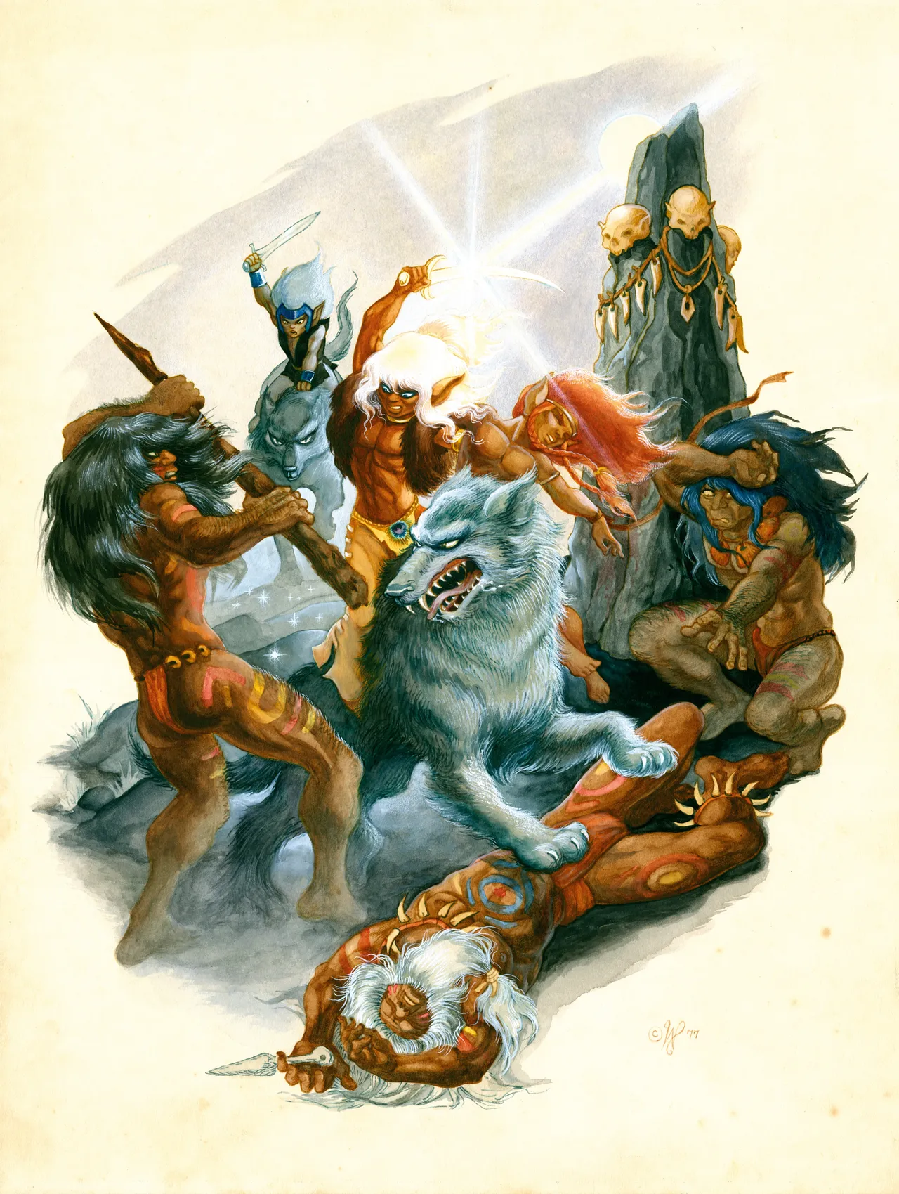 ElfQuest Original Quest Covers and Backcovers page 1 full