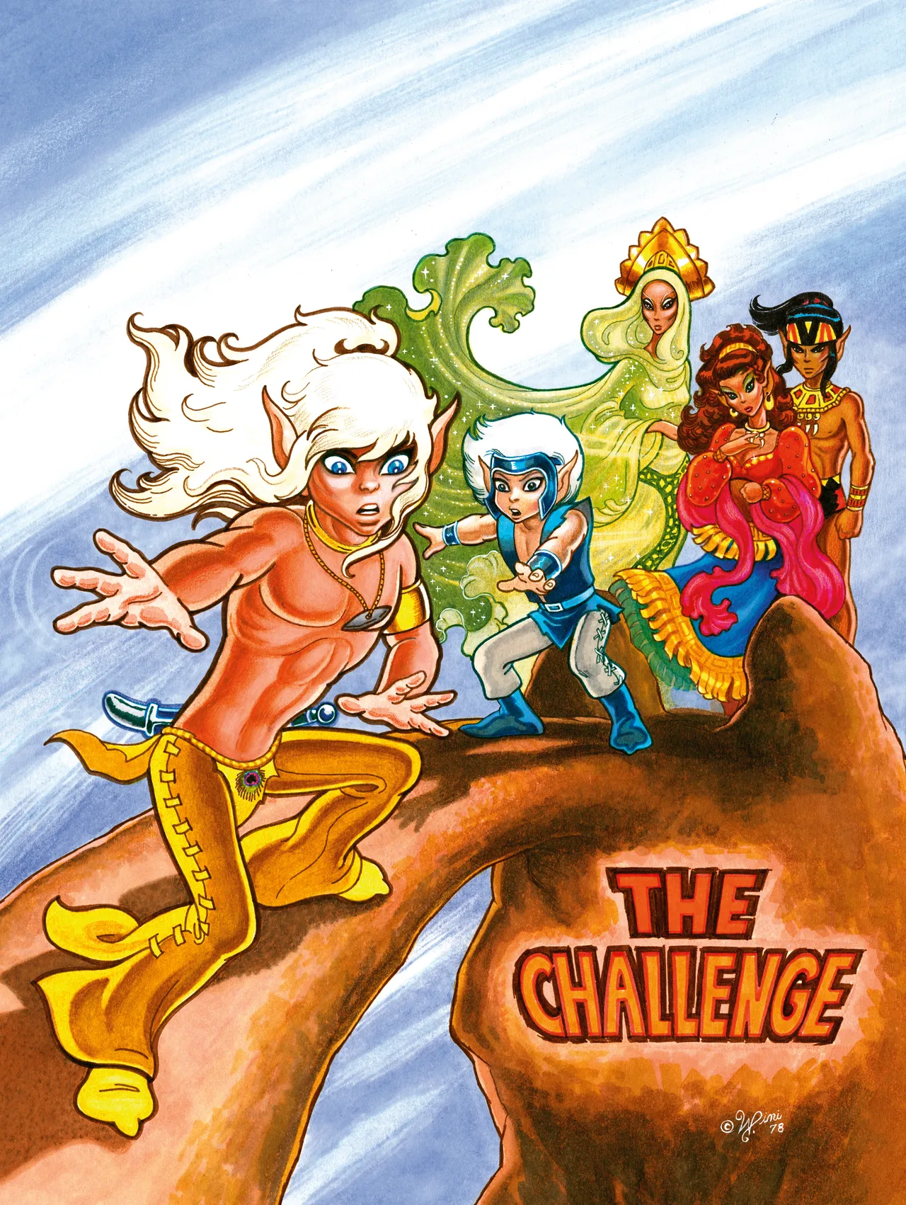 ElfQuest Original Quest Covers and Backcovers page 3 full