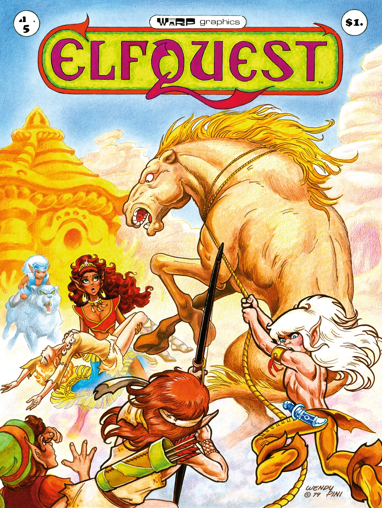 ElfQuest Original Quest Covers and Backcovers page 5 full