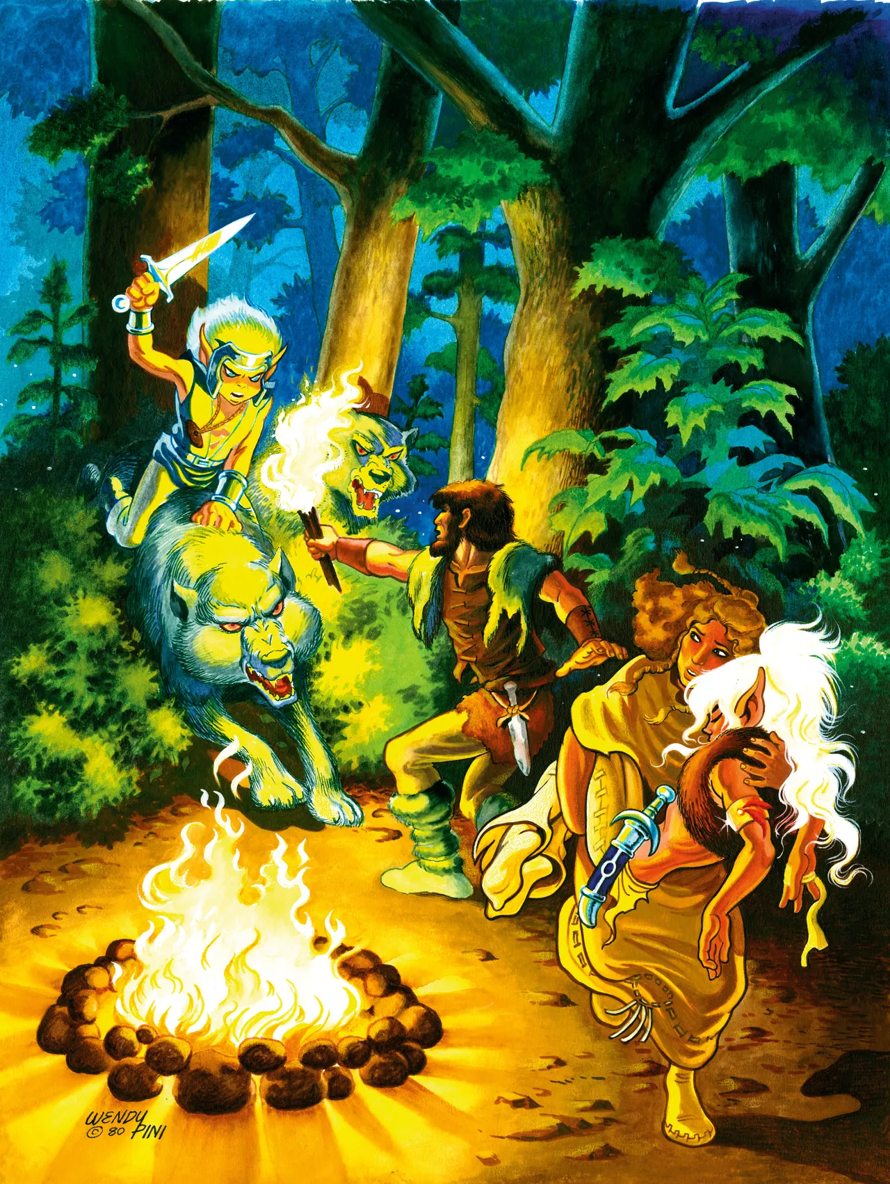 ElfQuest Original Quest Covers and Backcovers page 8 full