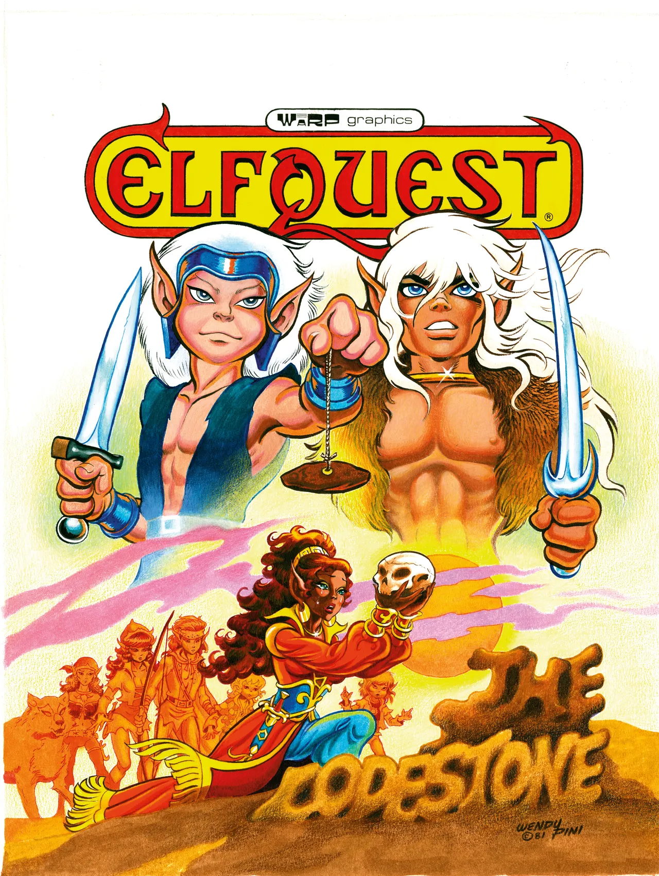 ElfQuest Original Quest Covers and Backcovers page 9 full