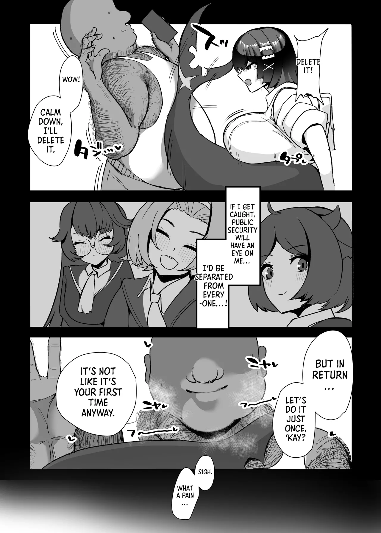 Ellen to Kitanai Oji-san Seishori Agent | Ellen and the Filthy Old Man:Sexual Relief Agent page 6 full