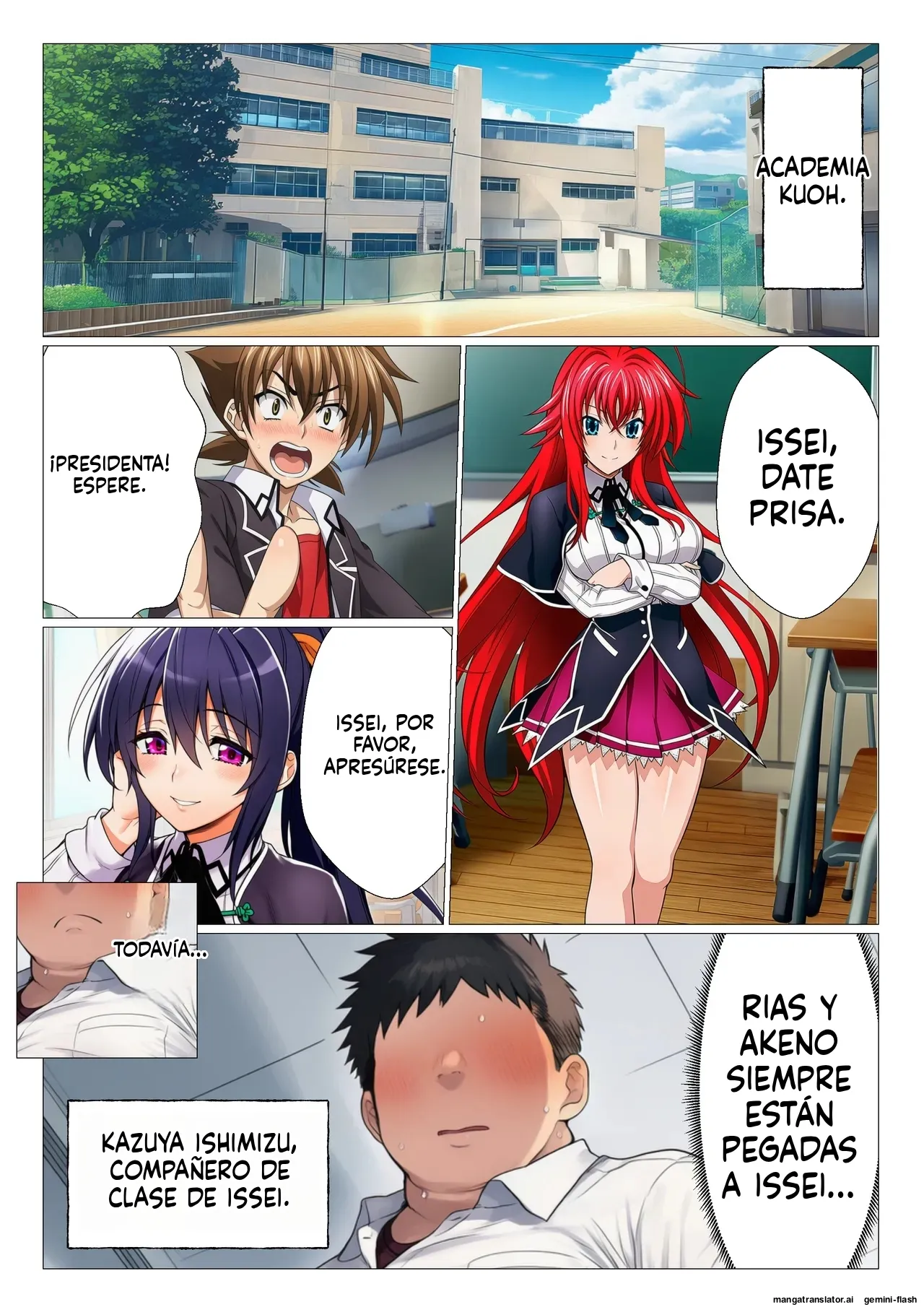 High School DxD The Occult Research Club Cuckolded  MTL page 2 full