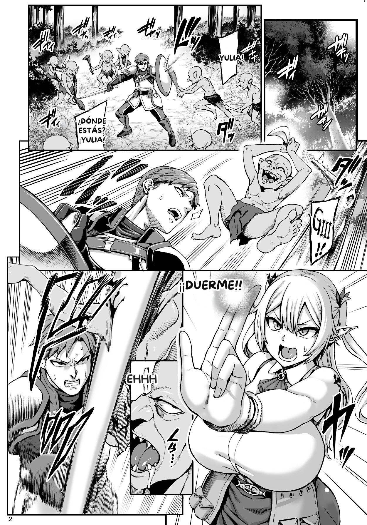 Moto Dorei Elf no Himegoto｜Una Esclava Elfa page 3 full