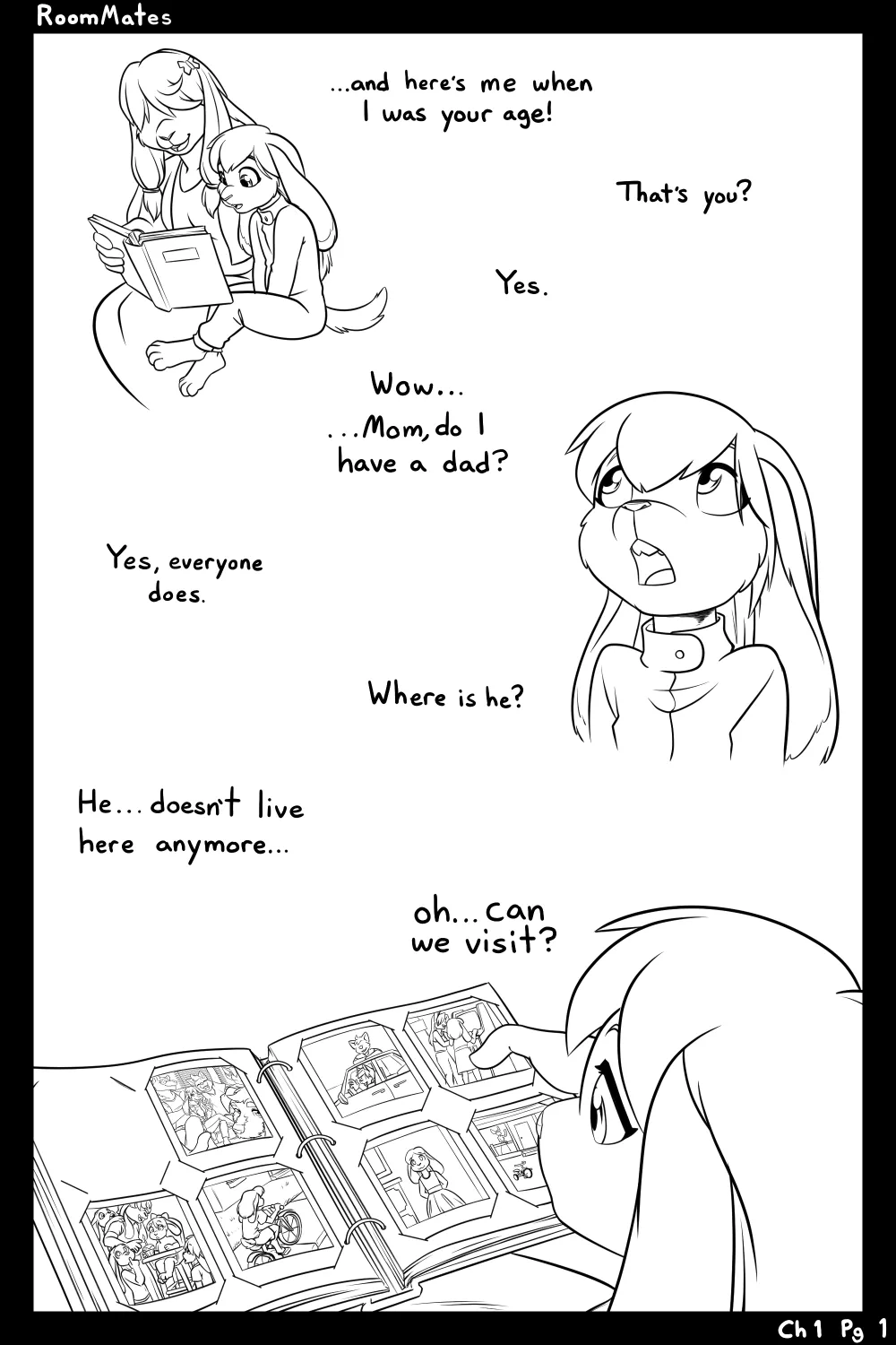 RoomMates: Chapter 1 page 1 full