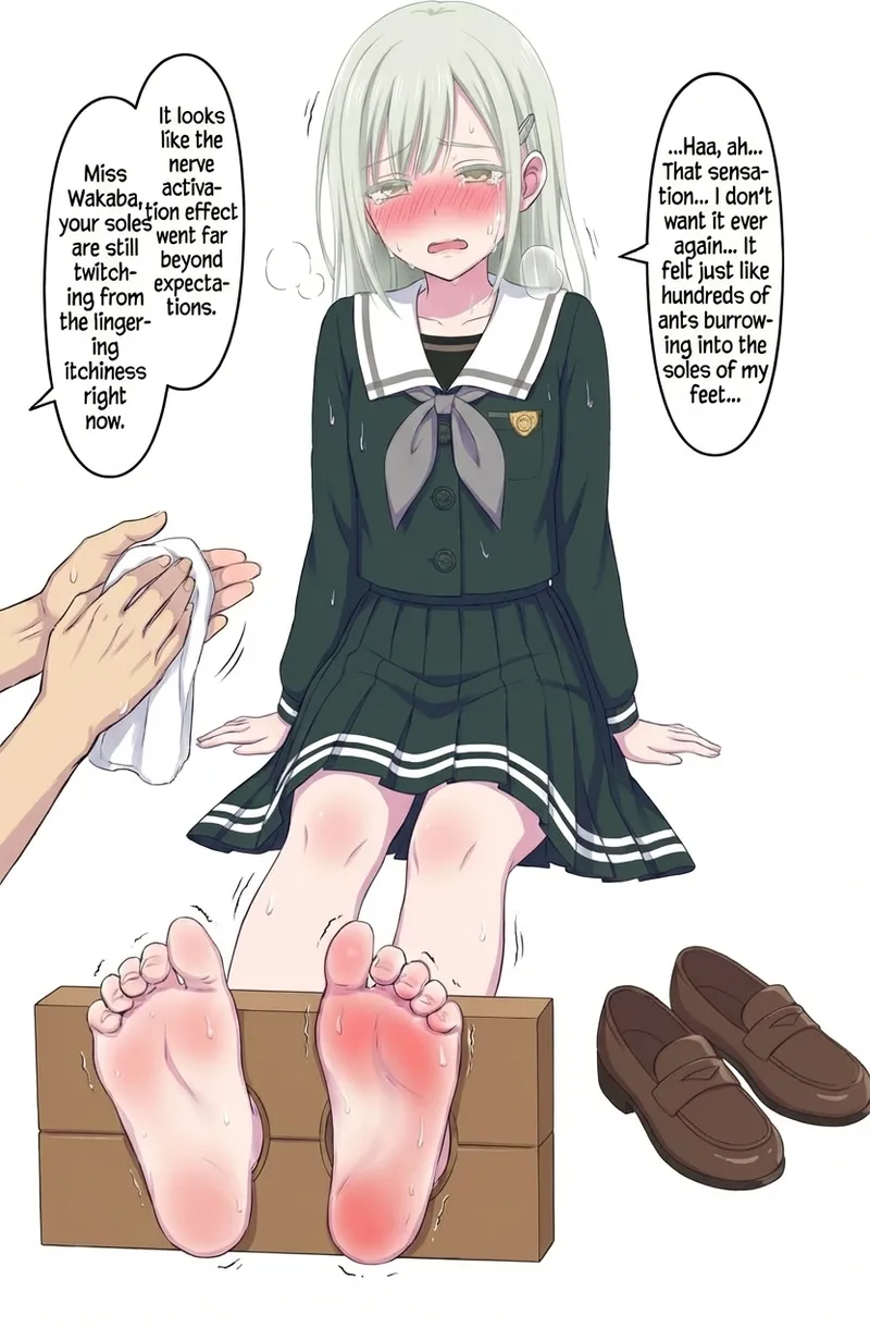 Mutsumi's Unique Foot-Tickling Experience page 8 full