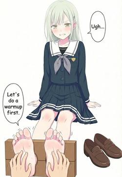 Mutsumi's Unique Foot-Tickling Experience